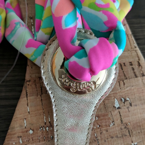 {Lilly Pulitzer} NWT Harbor Sandals - Picture 6 of 7